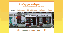 Desktop Screenshot of la-cigogne-dargent.com